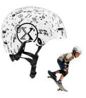 Шолом Nils Extreme Mt311 White Helmet L(58-61Cm) Nils Extreme