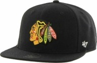 Бейсболка '47 Brand Chicago Blackhawks Captain Чорна