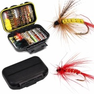 Fish Flies Set Bait Lures Листова Металева Блешня Гумова Стрічка Гумовий Гачок