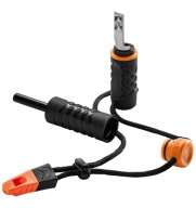 Шведський Набір Для Розпалювання Вогню Gerber Gear Fire Strter, Футляр Для Свистка