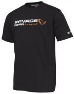 Чорна Футболка З Логотипом Savage Gear Signature