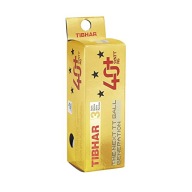 М'яч Для Настільного Тенісу Tibhar Syntt Ng 40+ 3 Star (Box Of 3), Білий