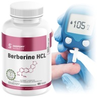 Berberine Hcl 500 Мг 60 Капс. Pure Digestion Цукровий Діабет Втрата Ваги | Insport