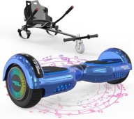 Hoverboard 6,5-Дюймовий Електричний Скейтборд Bluetooth Speaker Led З Go Kart