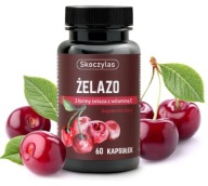 Skoczylas Iron 3 Форми, Вітамін С 60 Капсул Дефіцитна Анемія Втома