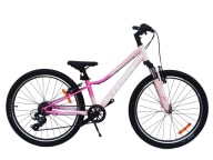 24 Queen Mtb Shimano Suspension Bike Aluminium Pink
