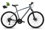 Велосипед 28 Vellberg Explorer 3.0 M Сірий Диск 3X8 20