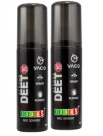 2X Vaco Strong 50% Deet Від Комаров, Кліщів, Риб