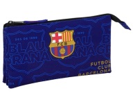 Косметичка Fc Barcelona Пенал 3 Відділення Barca Blue