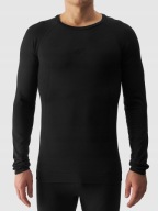 4F Ski Classic Long Sleeve Underwear, Black