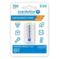 Everactive 16340 3V Li-Ion 700Mah Micro Usb Акумулятор Із Захистом