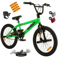 Молодіжний Велосипед Bmx 20 Коліс Змагальний Чоловічий Жіночий Rotor 360 Pegi Bell