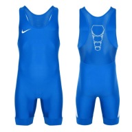 Nike Elite Blue Wrestling Leotard