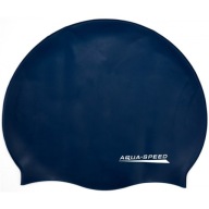 Силіконова Шапка Aqua-Speed Mono Senior Blue
