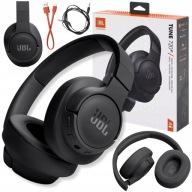 Бездротові Накладні Bluetooth-Навушники Jbl З Мікрофоном, Потужні Баси, Чорні