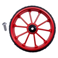 Колесо Easy Wheel Ez Wheel 3,94 Дюйма. Запчастина Для Модифікації Велосипеда, Червона