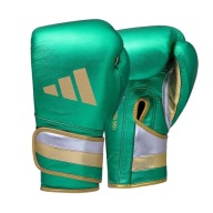 Боксерські Рукавички Adidas Speed 501 Green/Gold - Вага: 16 Oz