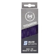 Шнурки Bluesports Titanium Вощені, Фіолетові, 183 См