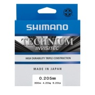 Shimano Technium Invisitec 0,205 Мм Волосінь 300 М