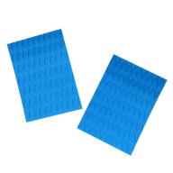 2 Штуки Premium Diamond Grooved Нековзкі Eva Traction Pads Sky Blue