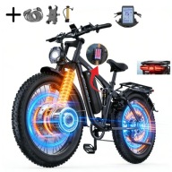 2026 Електромобіль Cheevalry Cf26 Pro 2000W 48V23Ah 52Km/H 26*4.0''