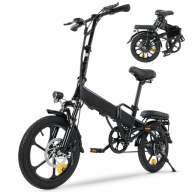 Складаний Електричний Велосипед 250W 7.8Ah 25Km/H 80Km 16