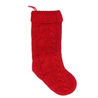 Knitte Christmas Stockings Holiday Home Decorations Soft Decorations Z3