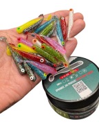 Great Fish Gf1 Set Of Perc Gums Multicolor Shrimp Scent 49 Мм 1 Г 24 Шт.