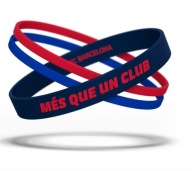 Потрійний Силіконовий Браслет Fc Barcelona Mes Que Un Club Barca 186