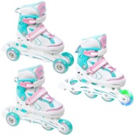 Роликові Ковзани 3В1 Регульоване Raven Lia Mint 27-30 Led Wheel
