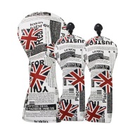 Захист Голови Ключки Для Водія Fairway Wood, Union Flag, 3 Шт
