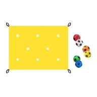 Hole Tarp Team Building Game For Teamwork Group Learning Fun Team Yellow