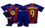Футбольна Форма Lewandowski Barcelona + Шкарпетки