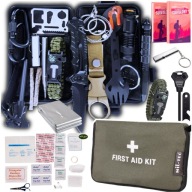 Xxl 32In1 Large Survival Survival Kit Ніж + Miltec First Kit 21 Шт.