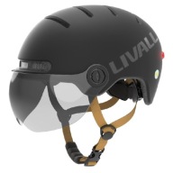 Міський Шолом Livall L23 Із Захисними Лінзами Sos, Світлодіодні Ліхтарі З Датчиком Падіння L