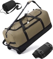 Дорожня Сумка 80См 110Л Колеса, U-Zip, Bungee, Колір Оливковий