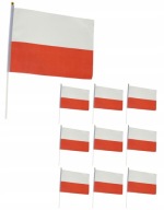 Польський Матеріал Прапор Polish National Blann 21X14Cm Набір 10
