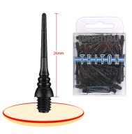 Наконечники Пластикові 2Ba Winmau Triton Black 50 Шт