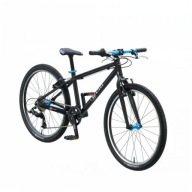 Дитячий Велосипед Kubikes 24L Чорно-Синій | Легкий ~8,7 Кг | Висота 130-150 См