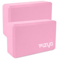 Fizyo Yoga Exercise Cubes Fitness Pilates Blocks Рожевий Набір 2 Шт.