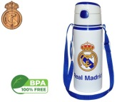 Пляшка Real Madrid З Алюмінієвою Стручкою 600 Мл З Нахилом Носиком Без Bpa