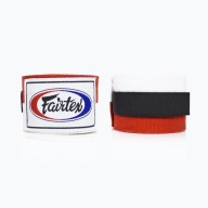 Бинти Боксерські Fairtex Handwraps 455 См Білий/Червоний