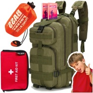 Scout Set Trip Camp Військовий Рюкзак Термоспальний Мішок Аптечка Першої Допомоги