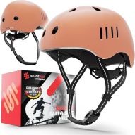 Шолом Велосипедний Skatewiz Safeguard Шолом Персиковий М 52-57См