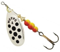 Mepps Aglia Decoree Silver & Black Dots №4 - 9 Гр.