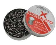 Пулі Для Пневматичної Зброї 4,5 Мм Umarex Mosquito Ribbed 500 Шт., Плоскі
