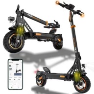 Rcb D5 Електричний Скутер 48V, 20.8Ah 998Wh100Km Запас Ходу Тверді Шини З Додатком