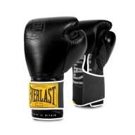 Боксерські Рукавички Everlast Black 14 Унцій + Безкоштовно