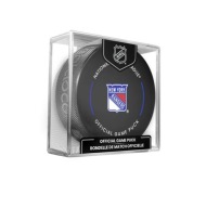 Офіційна Ігрова Шайба Inglasco Nhl (1 Шт.), Нью-Йорк Рейнджерс