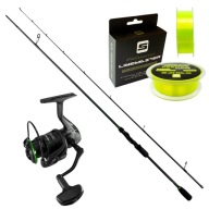 Спіннінг Master Pro 240 Carbon Premium Fishing Set Котушка Вудки